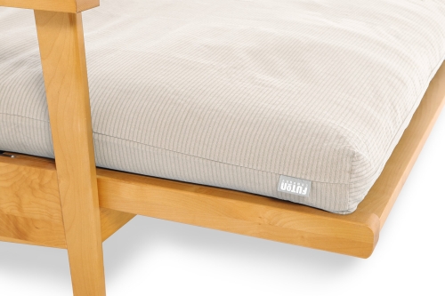 BF Seater Cover Half Rib Natural
