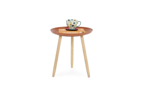 FC Disuku Metal Tables Terracotta