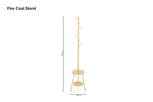 Flax Coat Stand