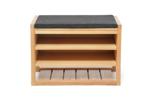 Hallway Bench Charcoal