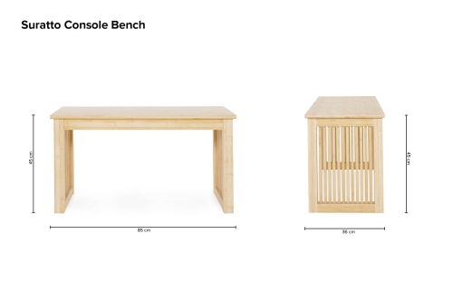 Suratto Console Bench