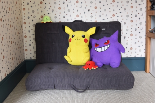 FC Lofa Sofa Half Rib Charcoal AS LS