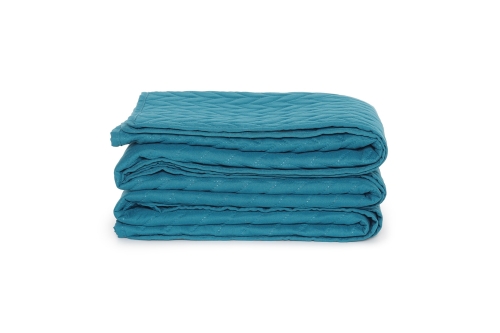 FC Mori Quilted Bedspread Dark Teal