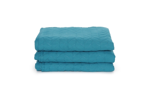 FC Mori Quilted Bedspread Dark Teal