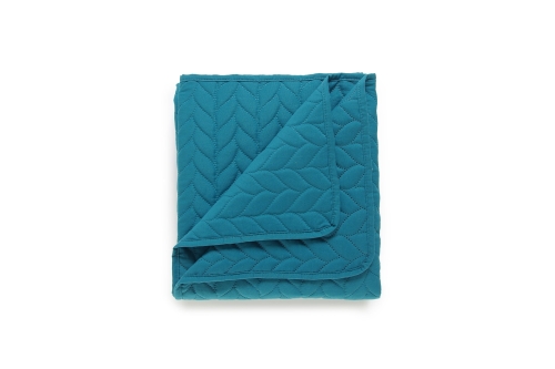FC Mori Quilted Bedspread Dark Teal N