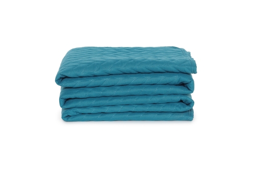 FC Mori Quilted Bedspread Dark Teal N