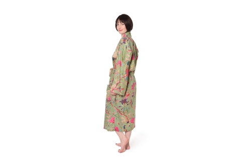 FC Paradise Cotton Bathrobe Aspen Green