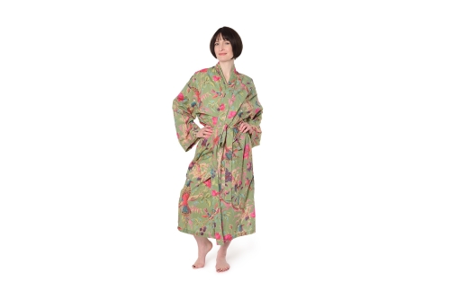 FC Paradise Cotton Bathrobe Aspen Green