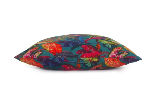 FC Tropical Cushion Cover X Dark Teal