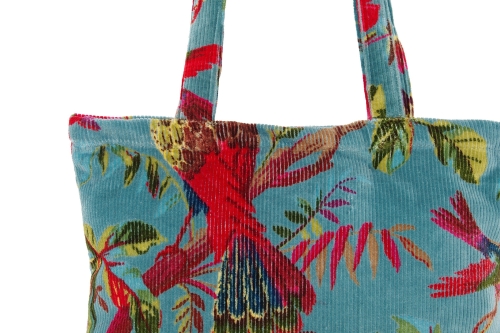 FC Paradise Corded Tote Bag Dark Teal