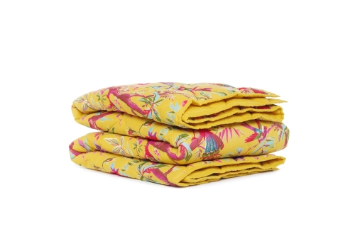FC Paradise Quilted Bedspread Mimosa Yellow