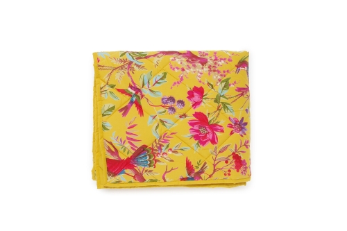 FC Paradise Quilted Bedspread Mimosa Yellow