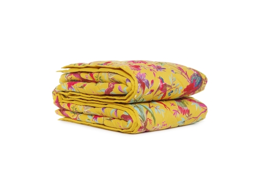 FC Paradise Quilted Bedspread Mimosa Yellow