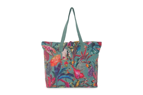 FC Tropical XL Tote Bag Dark Teal