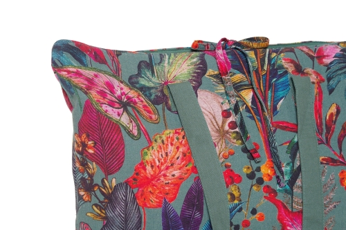 FC Tropical XL Tote Bag Dark Teal