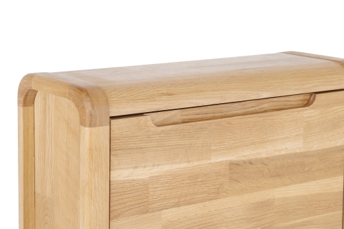 FC Loop Oak Shoe Cabinet