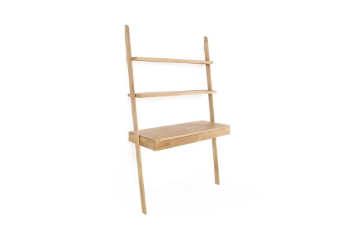 FC Oak Rounded Wide Ladder Desk