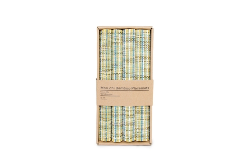 Maruchi Bamboo Placemats set of 4 (Green Mix)