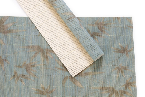 Sasa Bamboo Placemats set of 4 (Oslo Blue)
