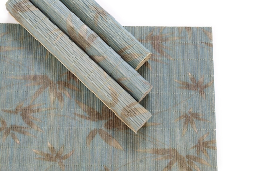 Sasa Bamboo Placemats set of 4 (Oslo Blue)