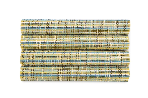 Maruchi Bamboo Placemats set of 4 (Green Mix)