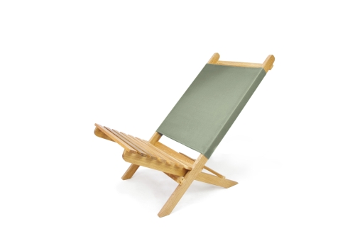 Futon Company Oak Deck Chair Olive Green