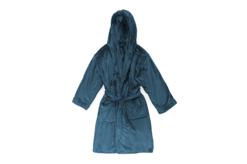 FC Deep Fleece Bathrobe Legion Blue
