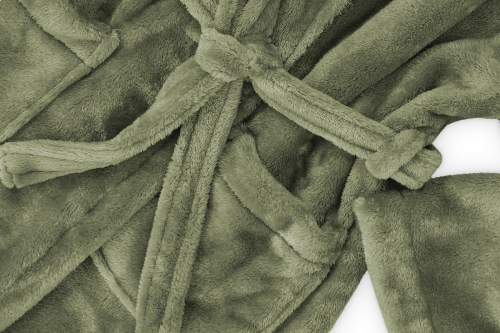 FC Deep Fleece Robe Deep Olive