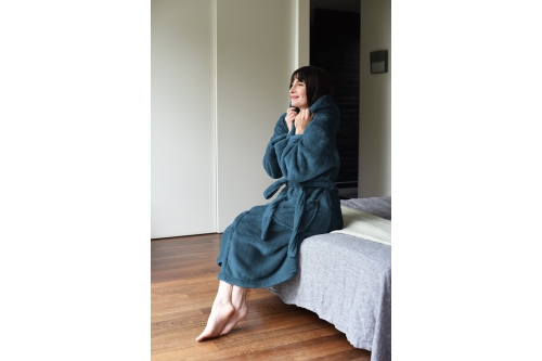 FC Deep Fleece Robe Legion Blue