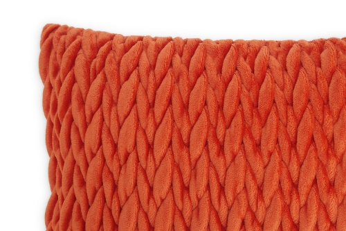 FC Chunky Braid Cushion Ochre