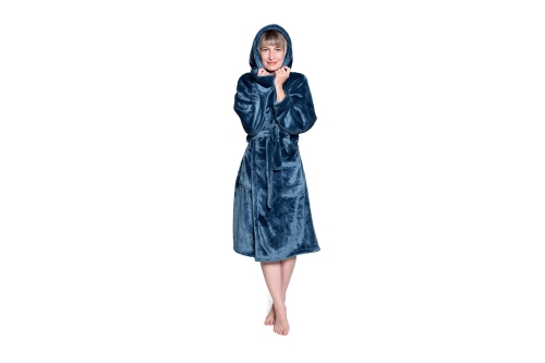 FC Deep Fleece Robe Legion Blue