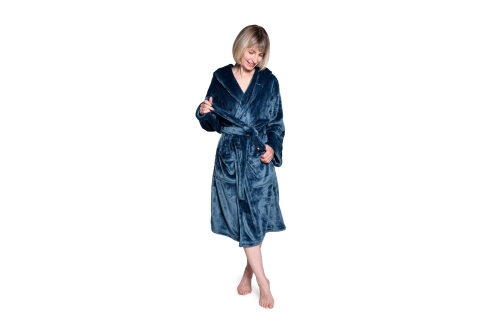 FC Deep Fleece Robe Legion Blue