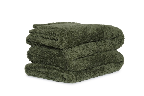 FC Sheepskin Bedspread Olive Green