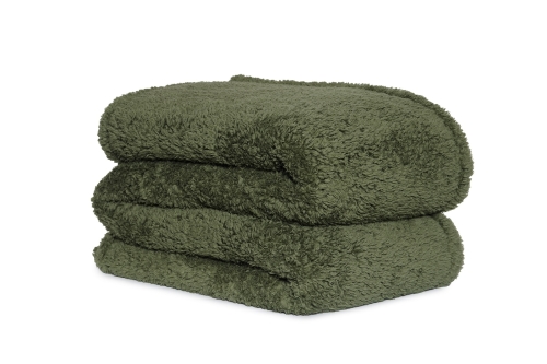 FC Sheepskin Bedspread Olive Green