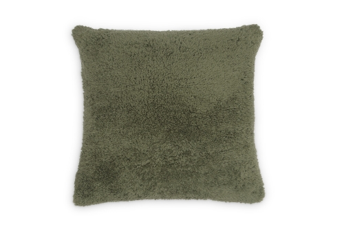 FC Sheepskin Cushion Cover Olive Green