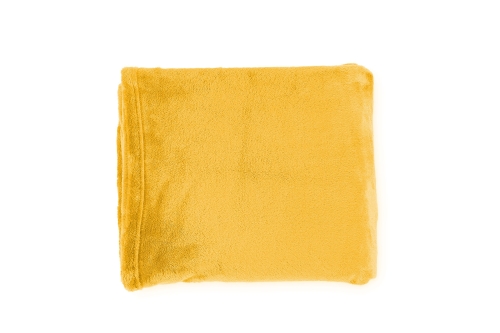 Deep Fleece Bedspread Mimosa Yellow