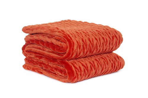 FC Chunky Braid Throw Ochre
