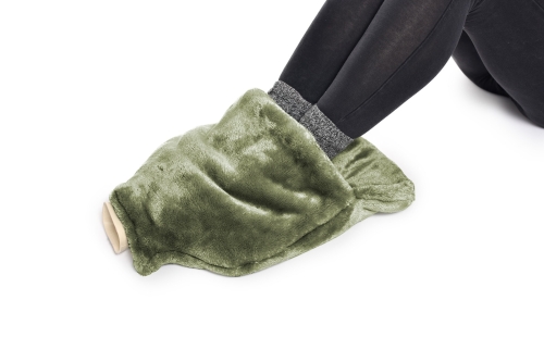 FC Deep Fleece Foot Warmer Hot Water Bottle Deep Olive