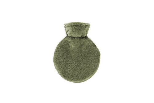 FC Round Hot Water Bottle Deep Olive