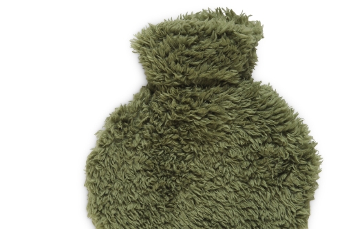 FC Sheepskin Round Hot Water Bottle
