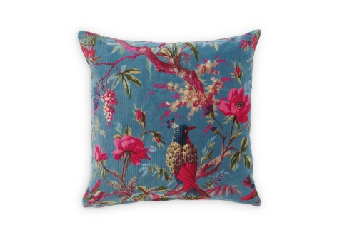 FC Corded Paradise Cushion Dark Teal Jw