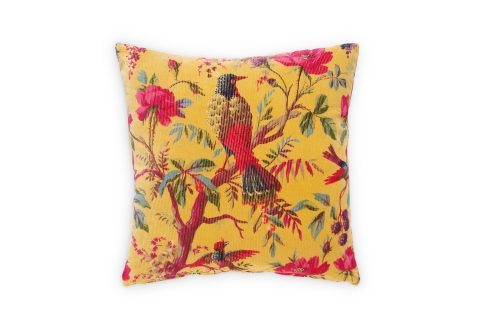 FC Corded Paradise Cushion Mimosa Yellow