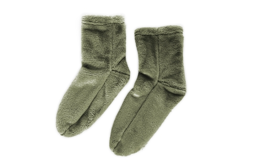 FC Deep Fleece Socks Deep Olive