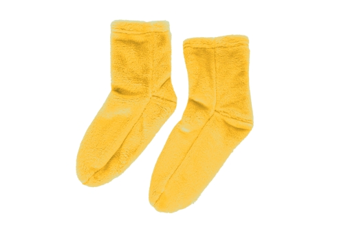 FC Deep Fleece Socks Mimosa Yellow