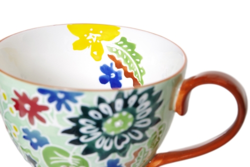 FC Flower Burst Extra Large Tea Mug