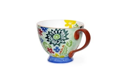 FC Flower Burst Extra Large Tea Mug