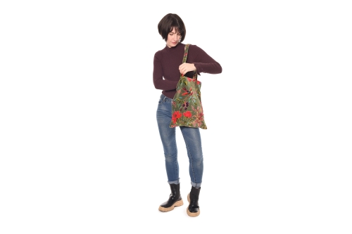 FC Paradise Tote Bag Deep Olive