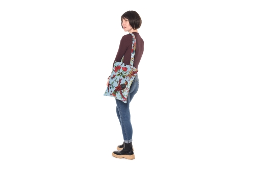 FC Paradise Tote Bag Soft Blue