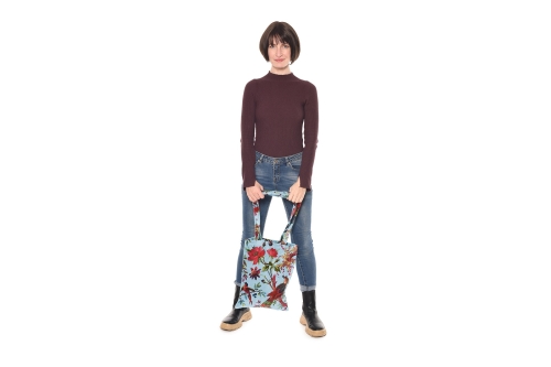 FC Paradise Tote Bag Soft Blue