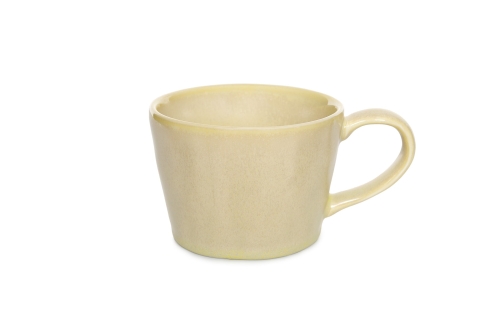 FC Reactive Glaze Tea Cup Yellow